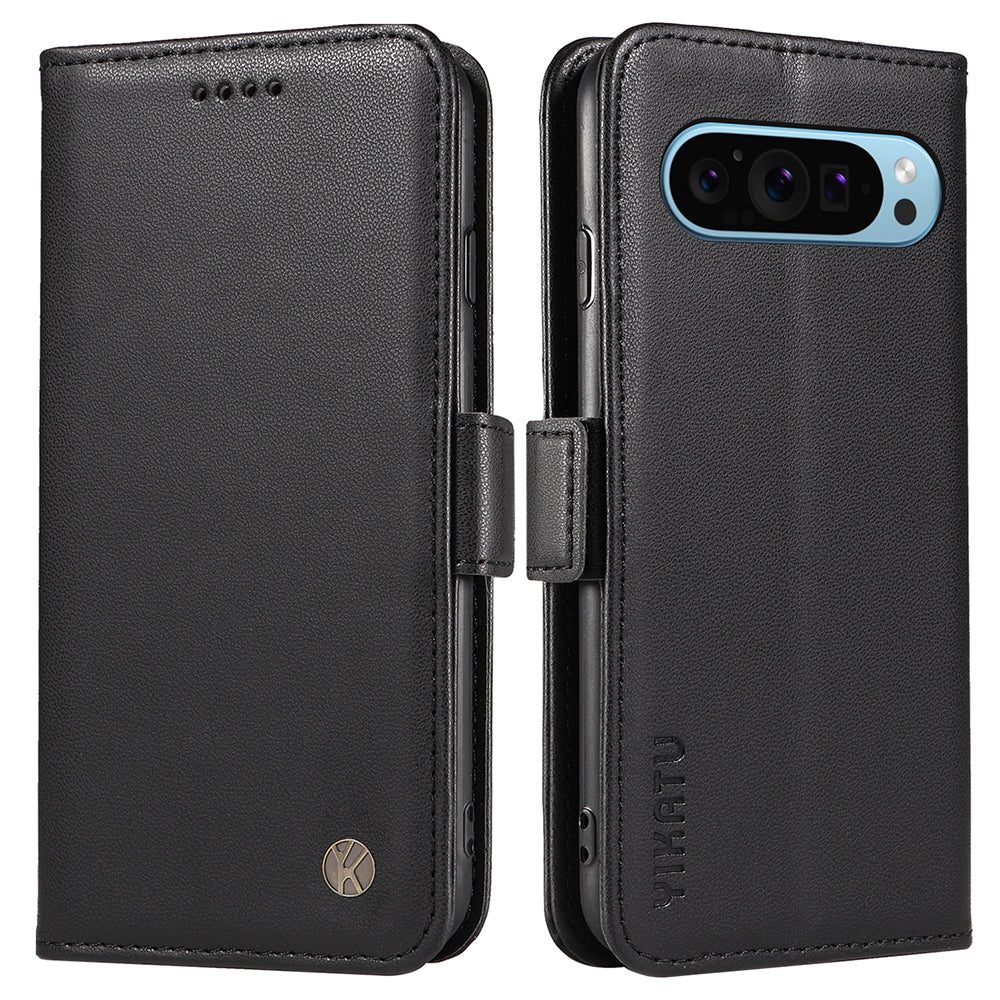YIKATU YK-003 For Google Pixel 9 Wallet Phone Case Anti-Drop Leather Flip Cover YIKATU YK-003 For Google Pixel 9 Wallet Phone Case Anti-Drop Leather Flip Cover